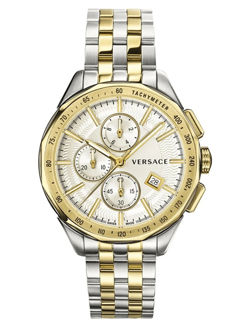Men’s Versace Glaze Chronograph, Swiss Made